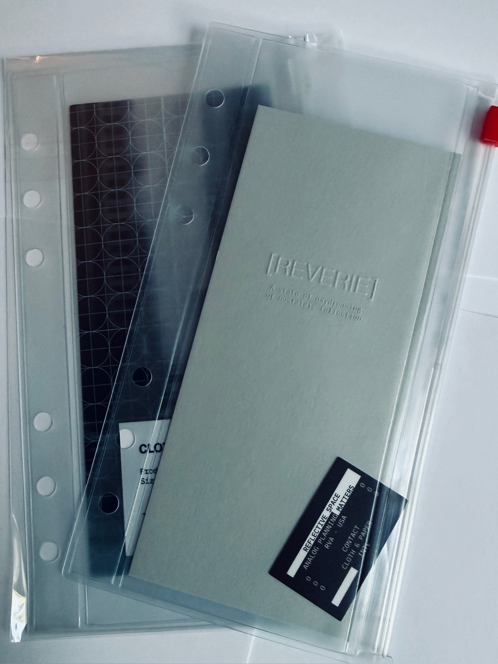 Cloth & Paper zip storage bundle